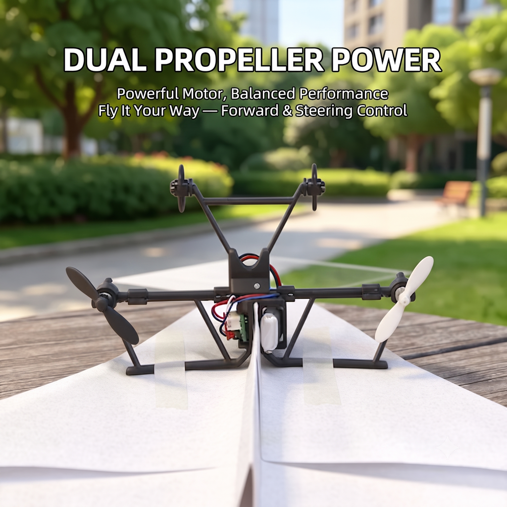 DIY Remote Control Paper Airplane Kit