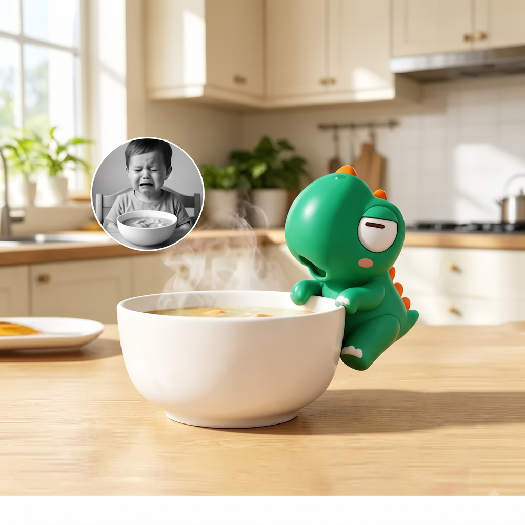 Elephant Baby Food Cooling Fan-Cool Hot Meals Faster for Little Once