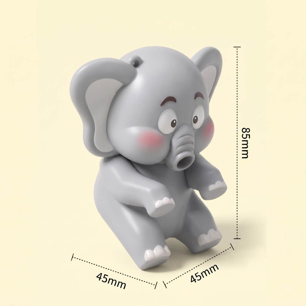 Elephant Baby Food Cooling Fan-Cool Hot Meals Faster for Little Once