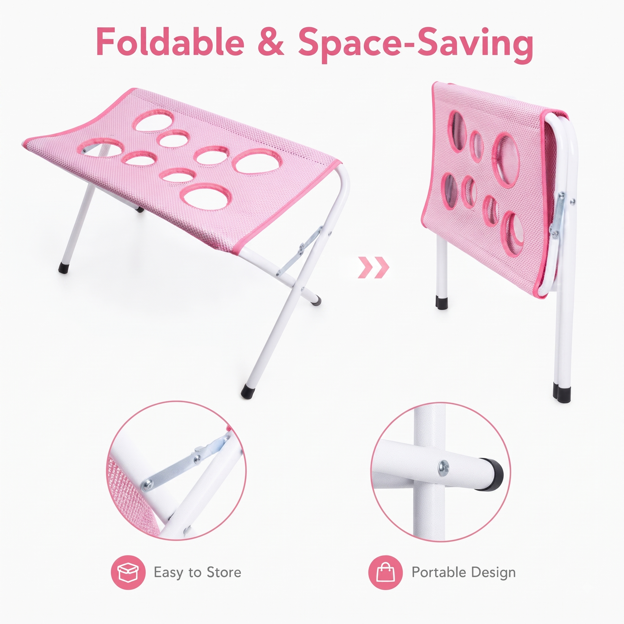 Foldable Pet Grooming Hammock Table