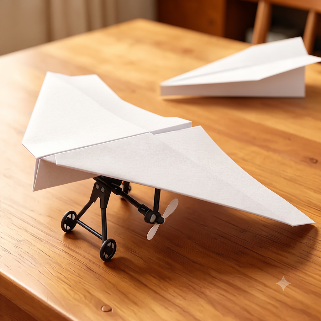 DIY Remote Control Paper Airplane Kit