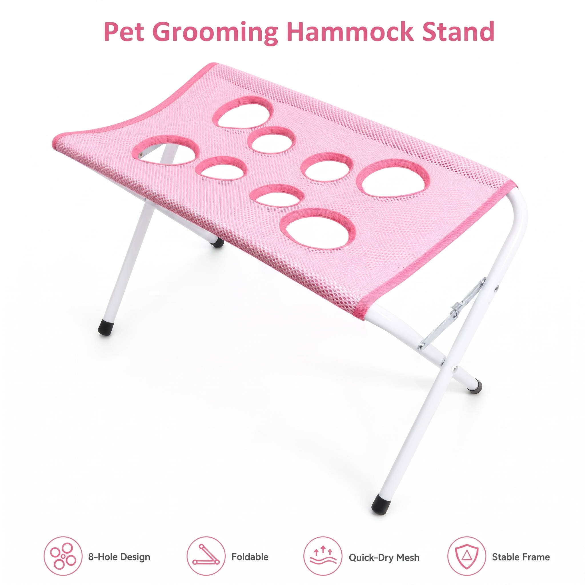 Foldable Pet Grooming Hammock Table