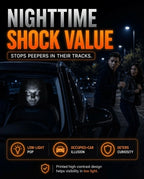 Horror Face Car Headrest Covers
