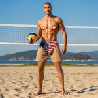 Men's American Flag Swim Trunks