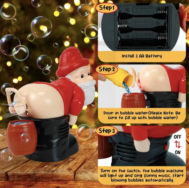 Farting Santa