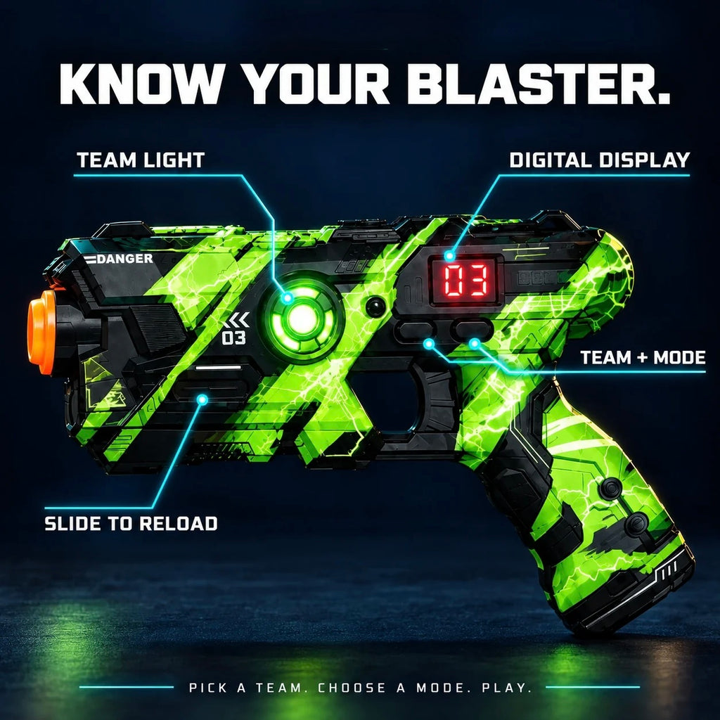 Night Blast Laser Tag Set