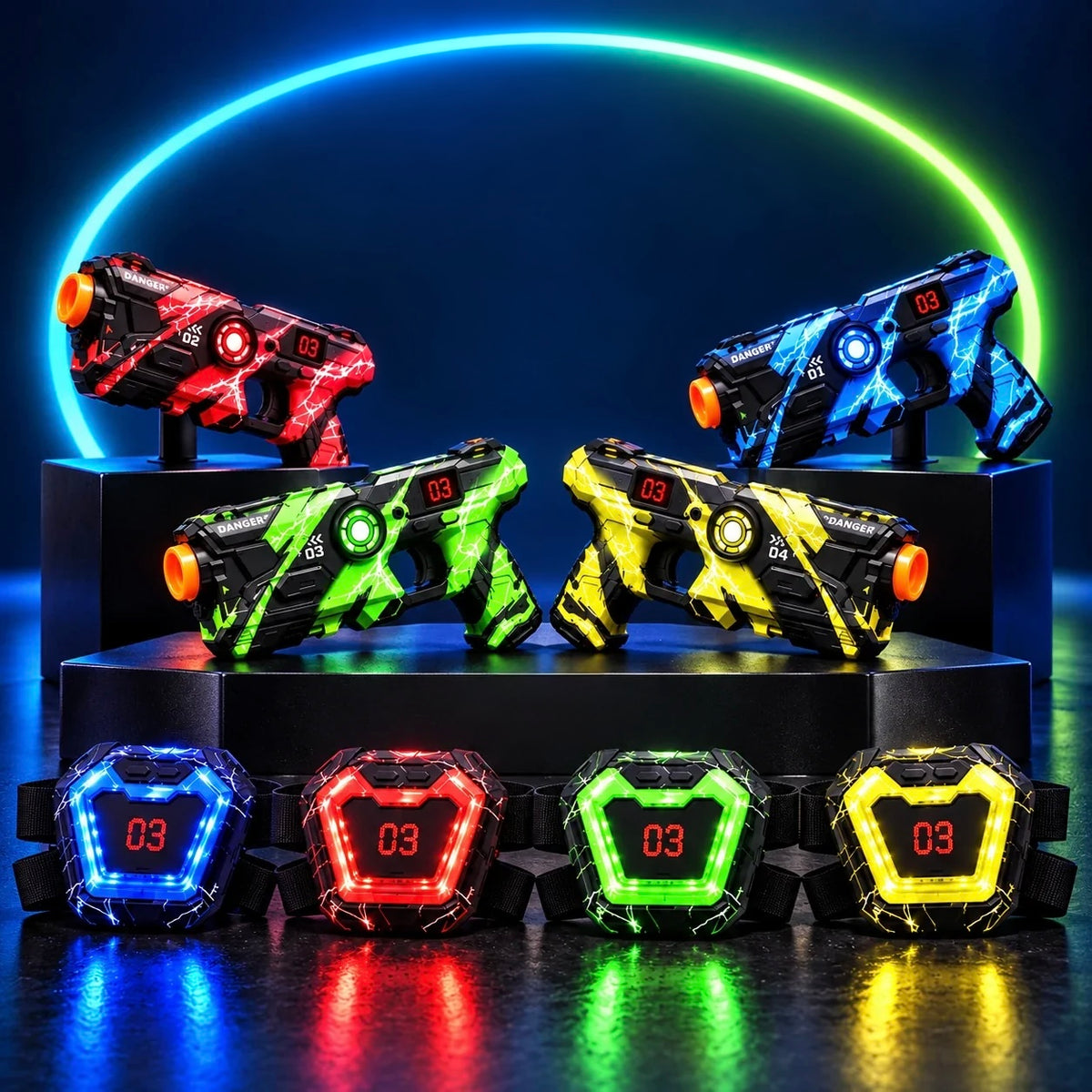 Night Blast Laser Tag Set