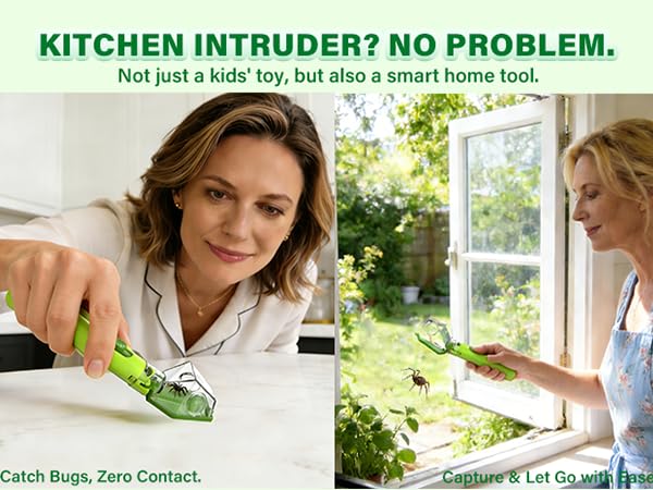 Handheld Bug Catcher for Kids — Safe Catch & Release