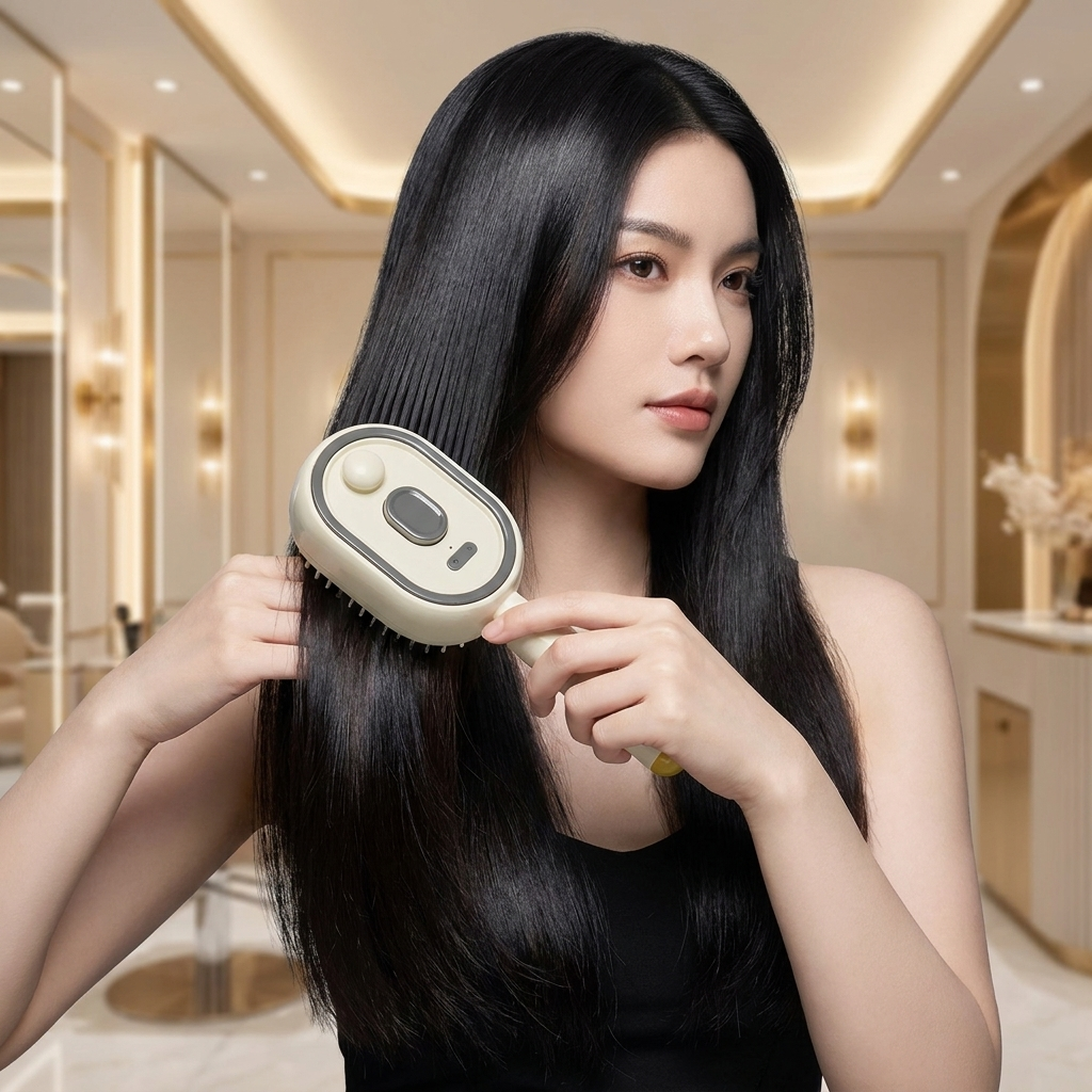 Electric Spray Massage Hair Comb