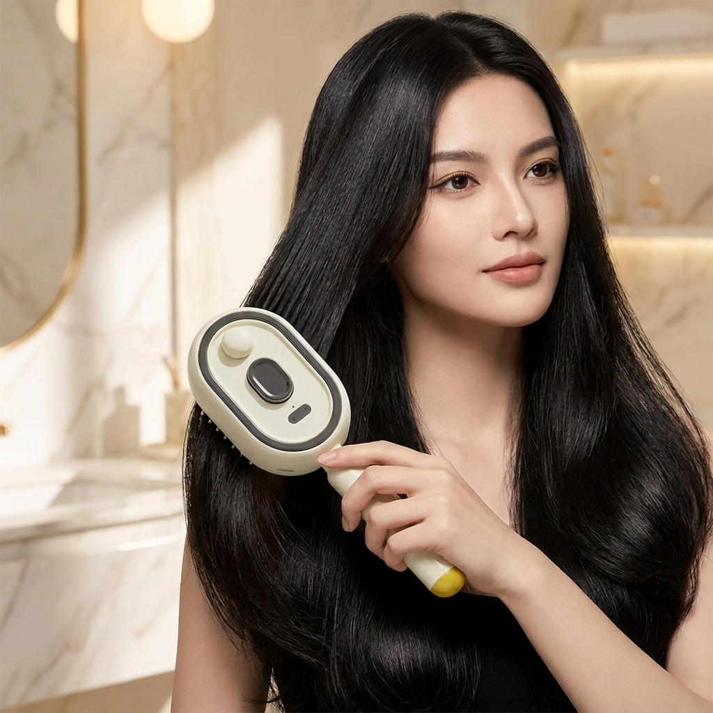Electric Spray Massage Hair Comb