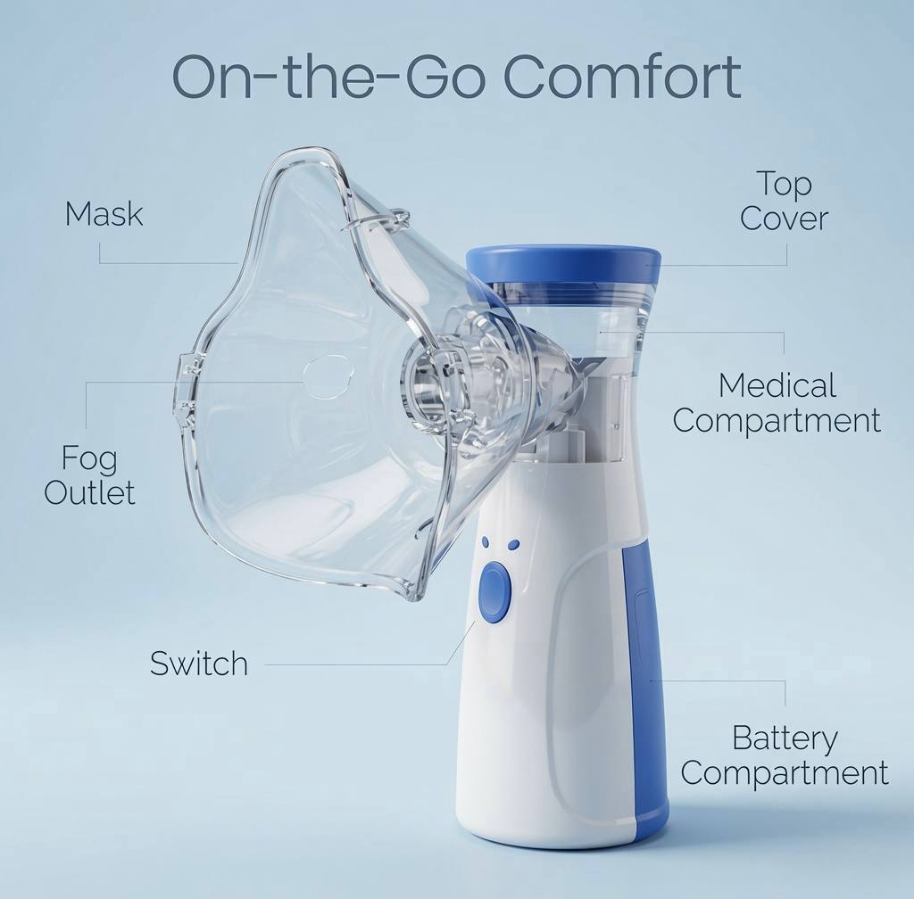 Portable Mesh Nebulizer