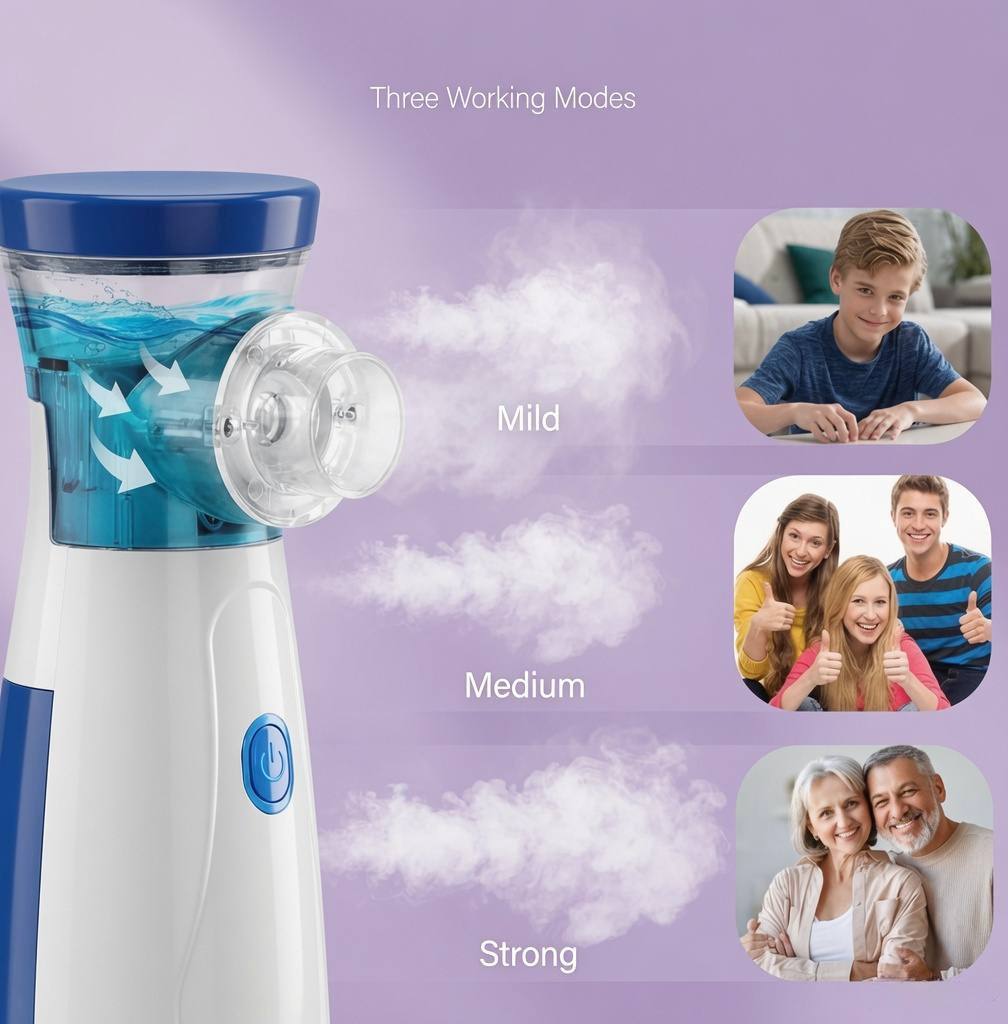 Portable Mesh Nebulizer