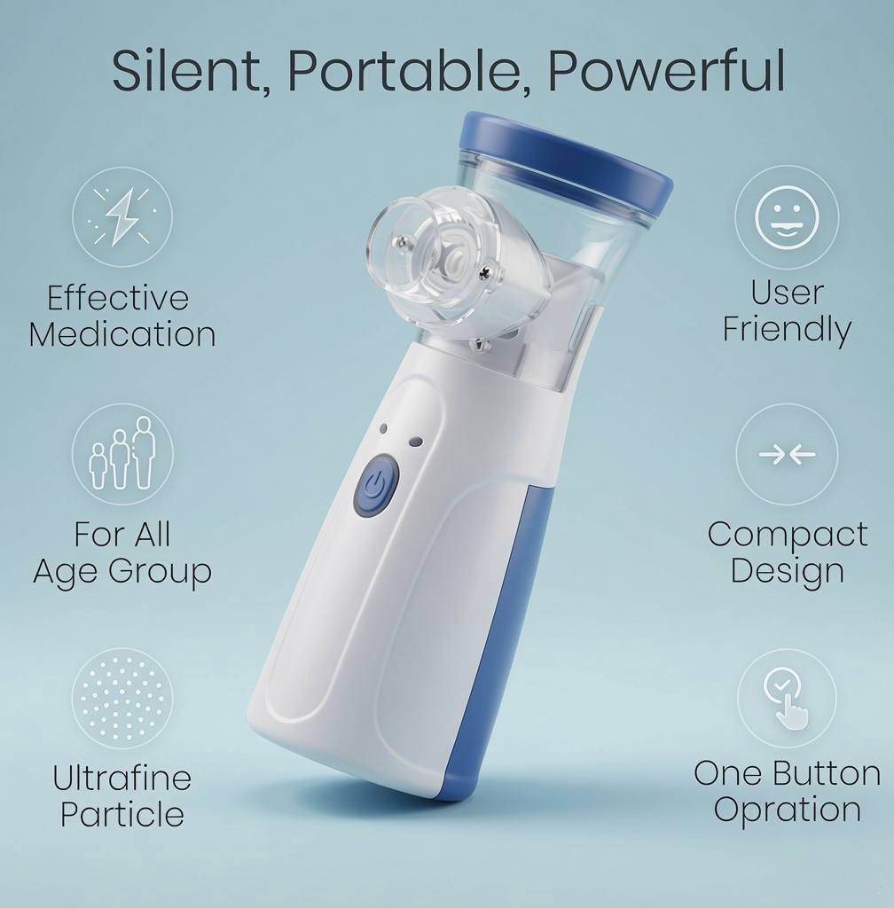 Portable Mesh Nebulizer